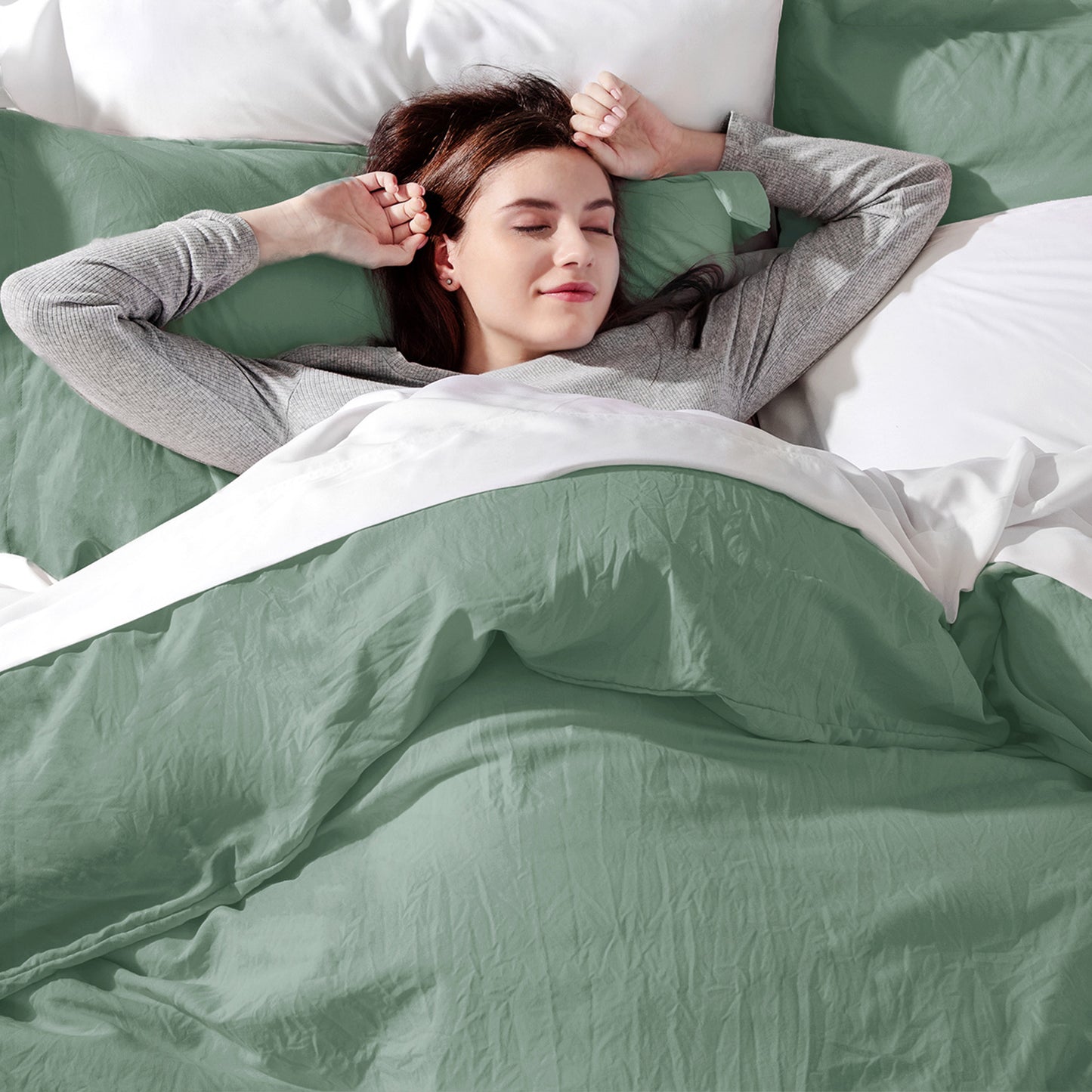 GentleSoft™ Ultra Soft Hypoallergenic Microfiber Duvet Cover Set