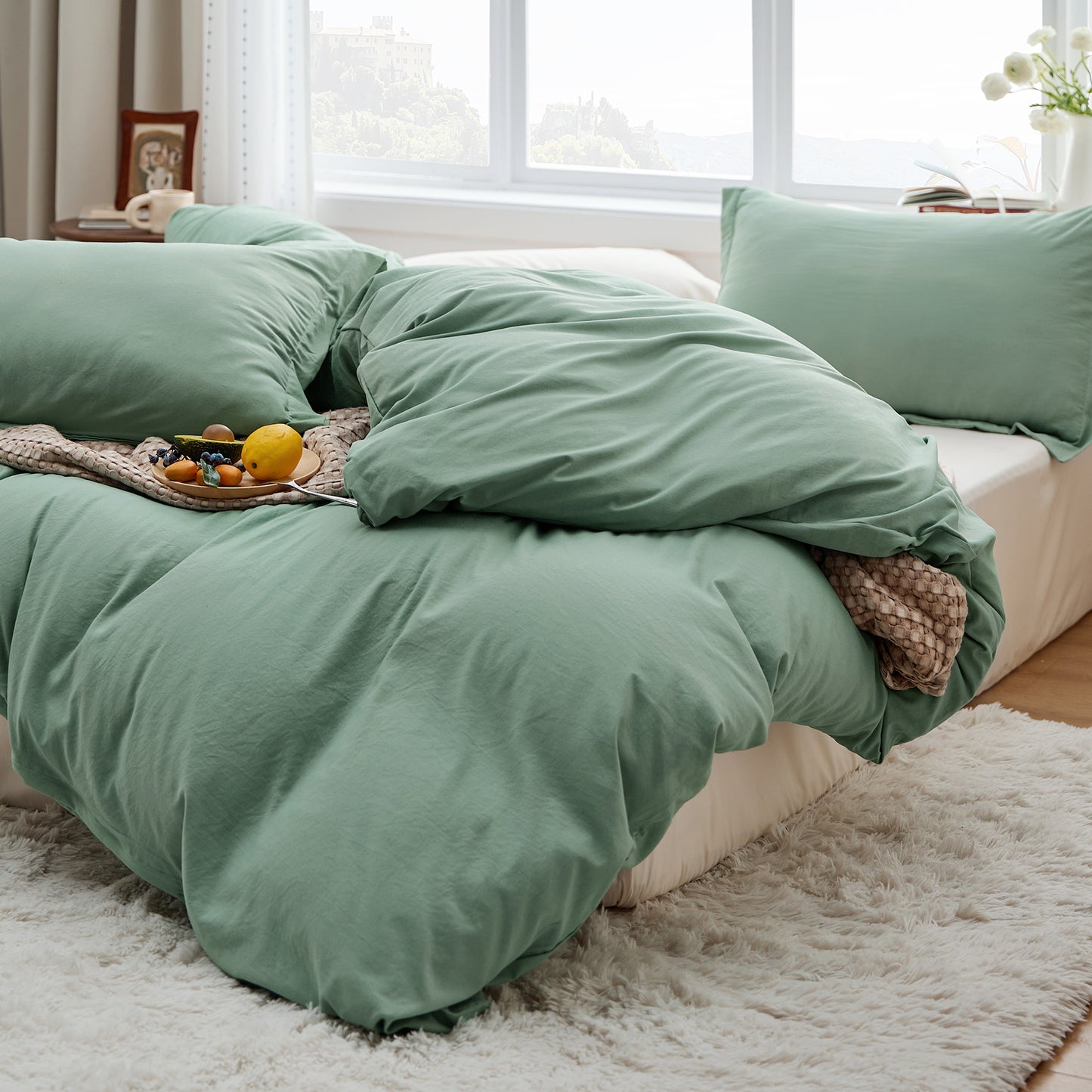 GentleSoft™ Ultra Soft Hypoallergenic Microfiber Duvet Cover Set