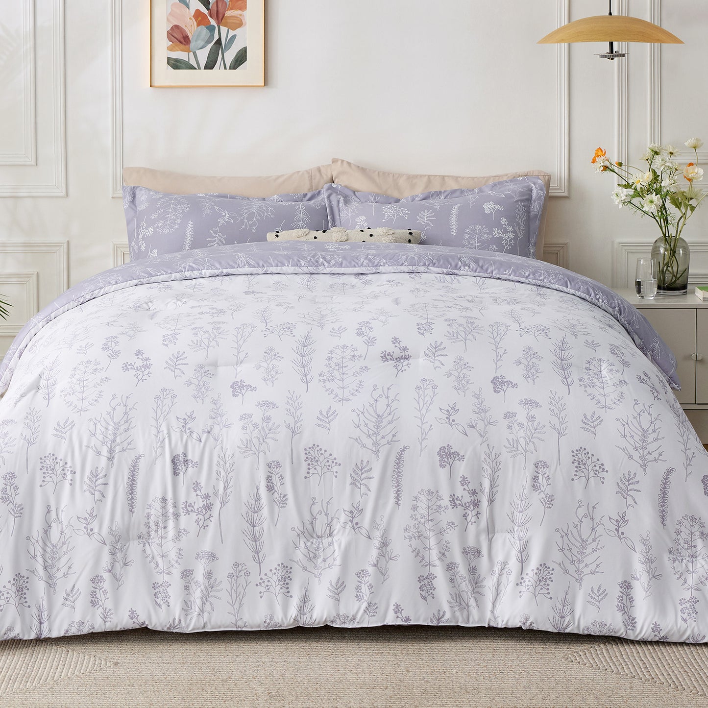 GentleSoft™ Floral Comforter Set