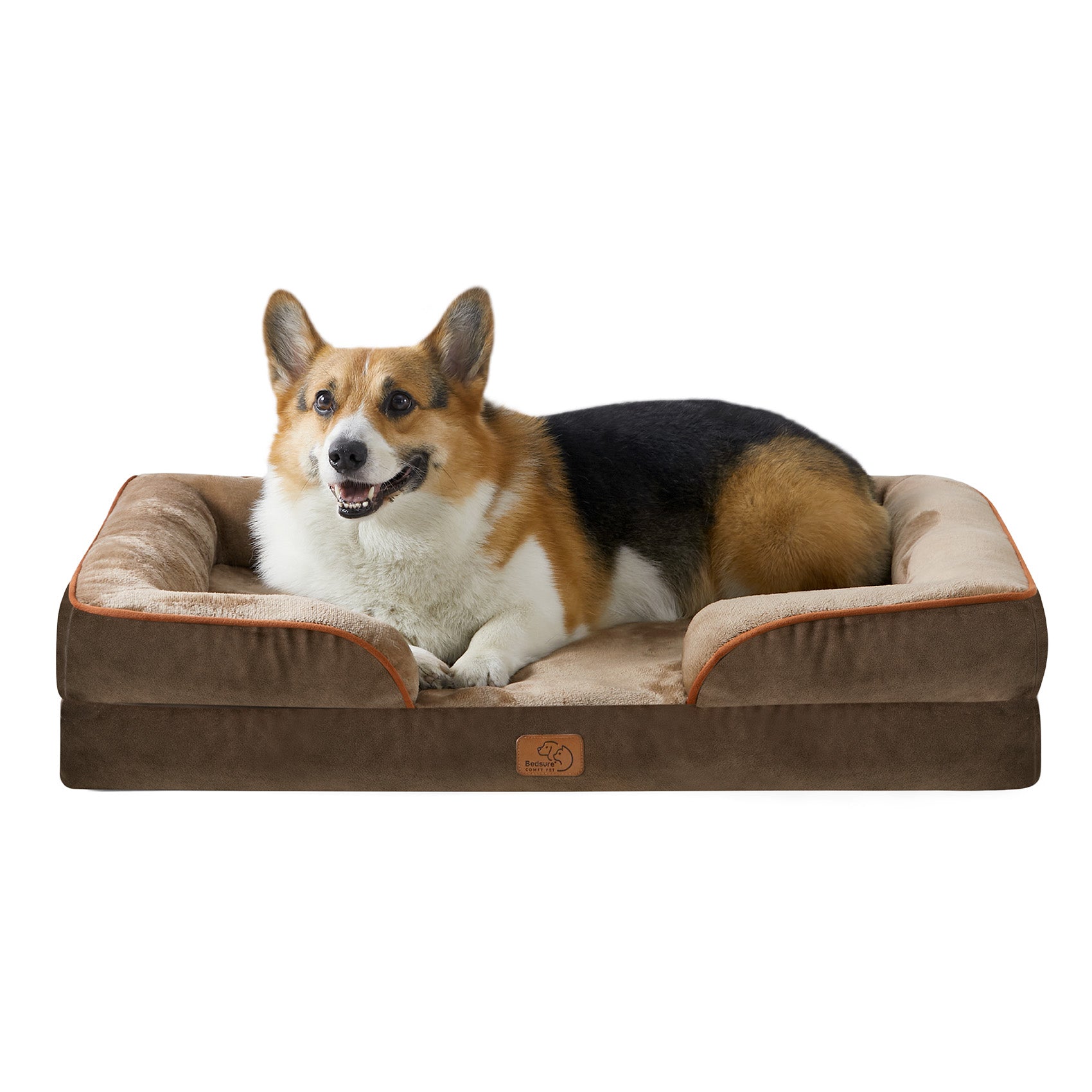 Orthopedic Flannel Dog Sofa
