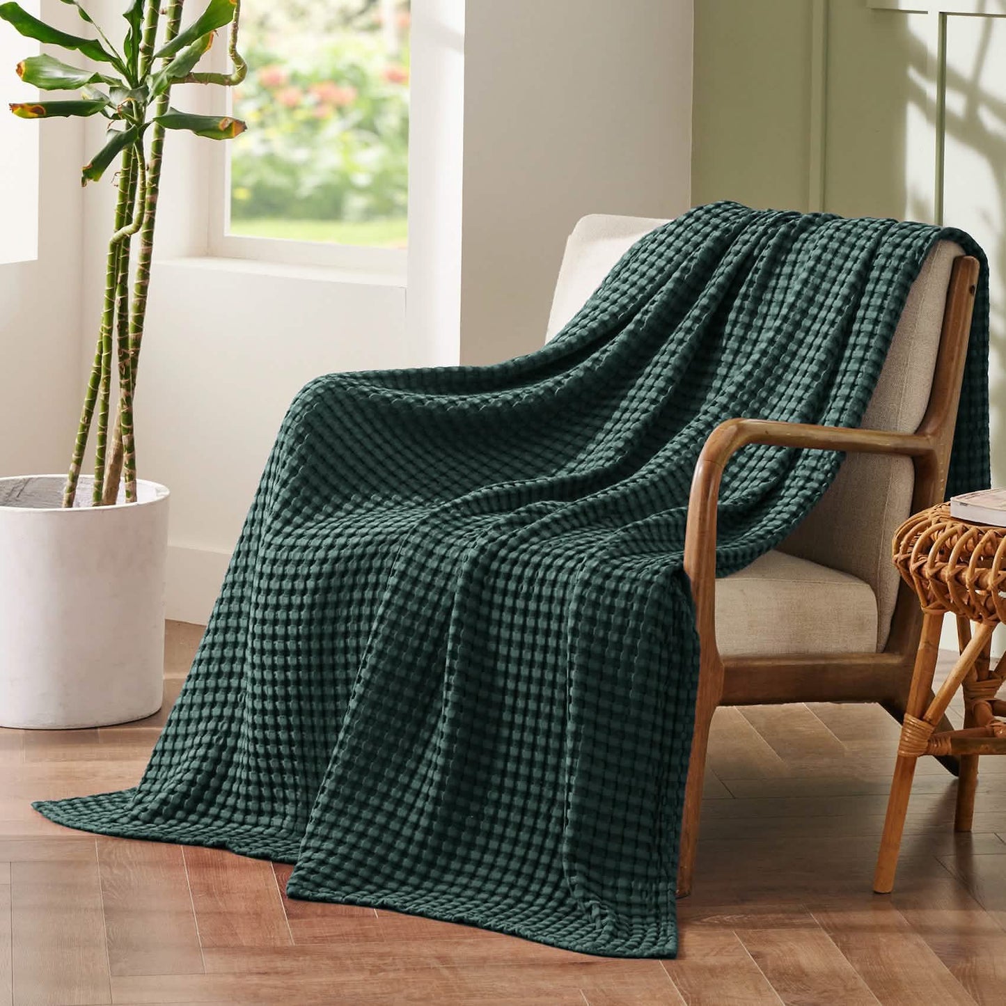 Cooling Waffle Blanket