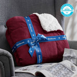 Sherpa and Fleece Reversible Blanket