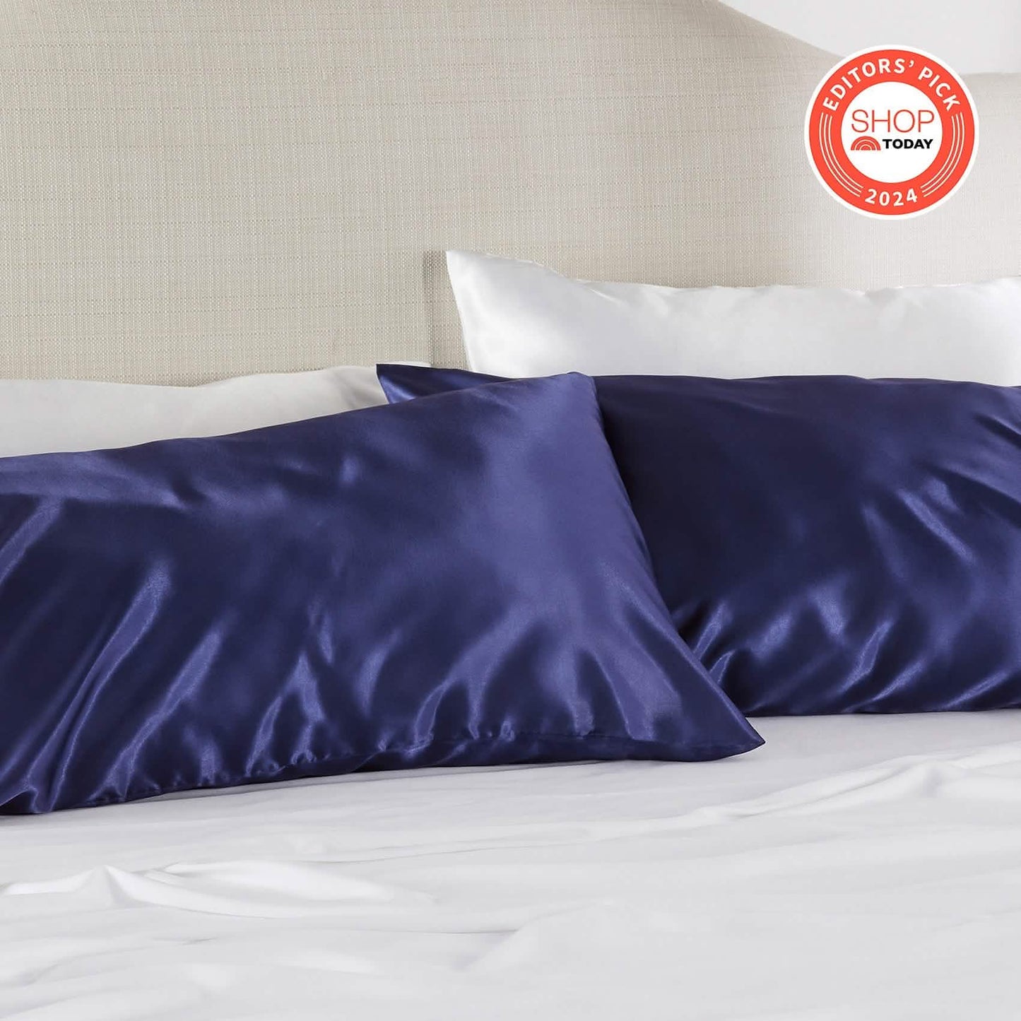 Solid Satin Pillowcase-2