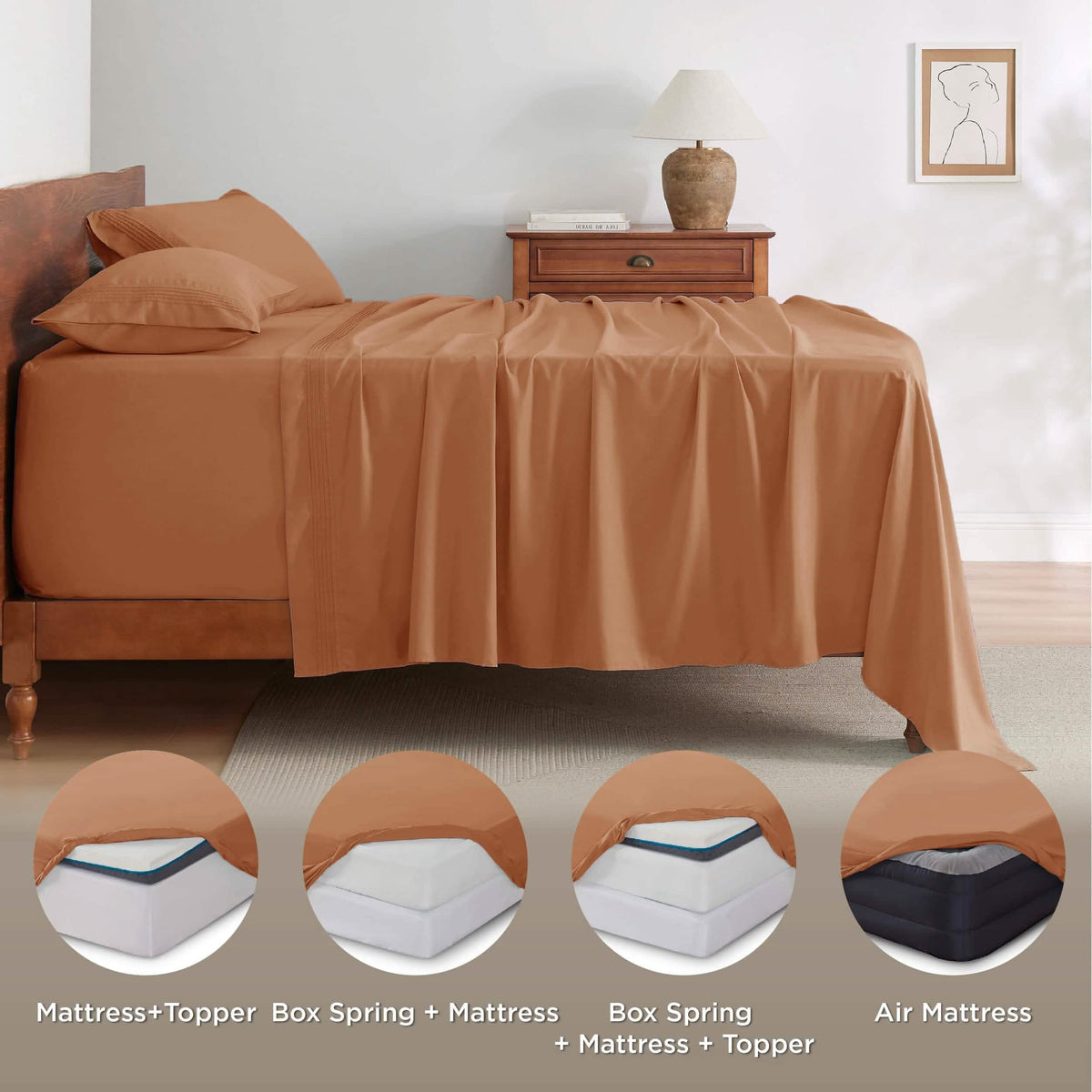 GentleSoft™ Moisture-Wicking Sheet Set