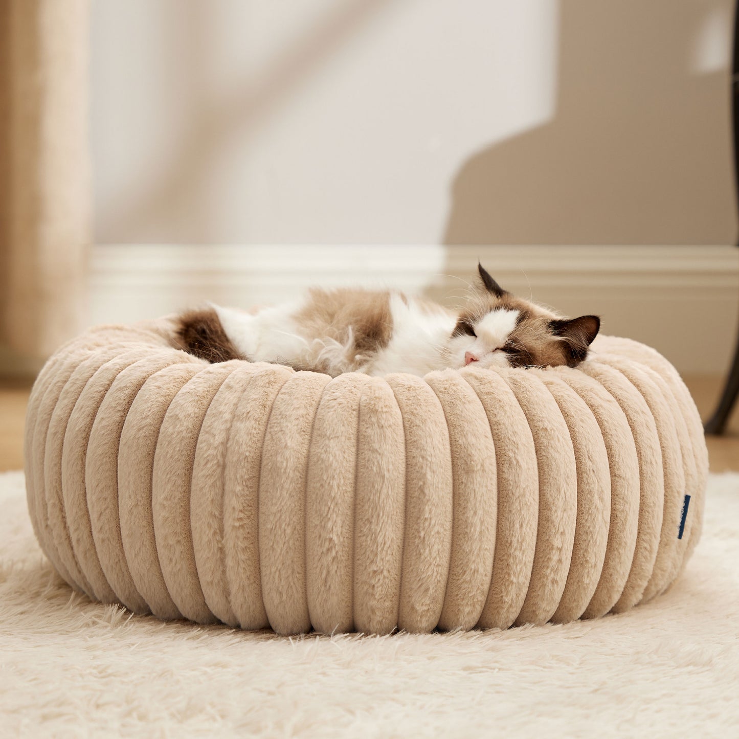 Corduroy Round Pet Bed