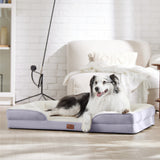 Orthopedic Flannel Dog Sofa