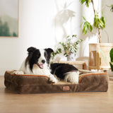 Orthopedic Flannel Dog Sofa