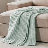 Viscose from Bamboo Waffle Weave Blanket