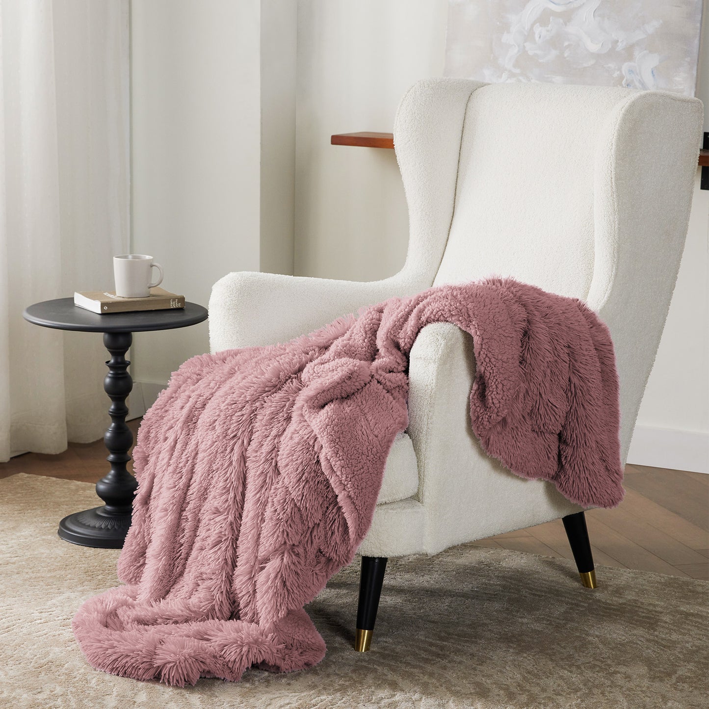 GentleSoft® Fuzzy Faux Fur Blanket