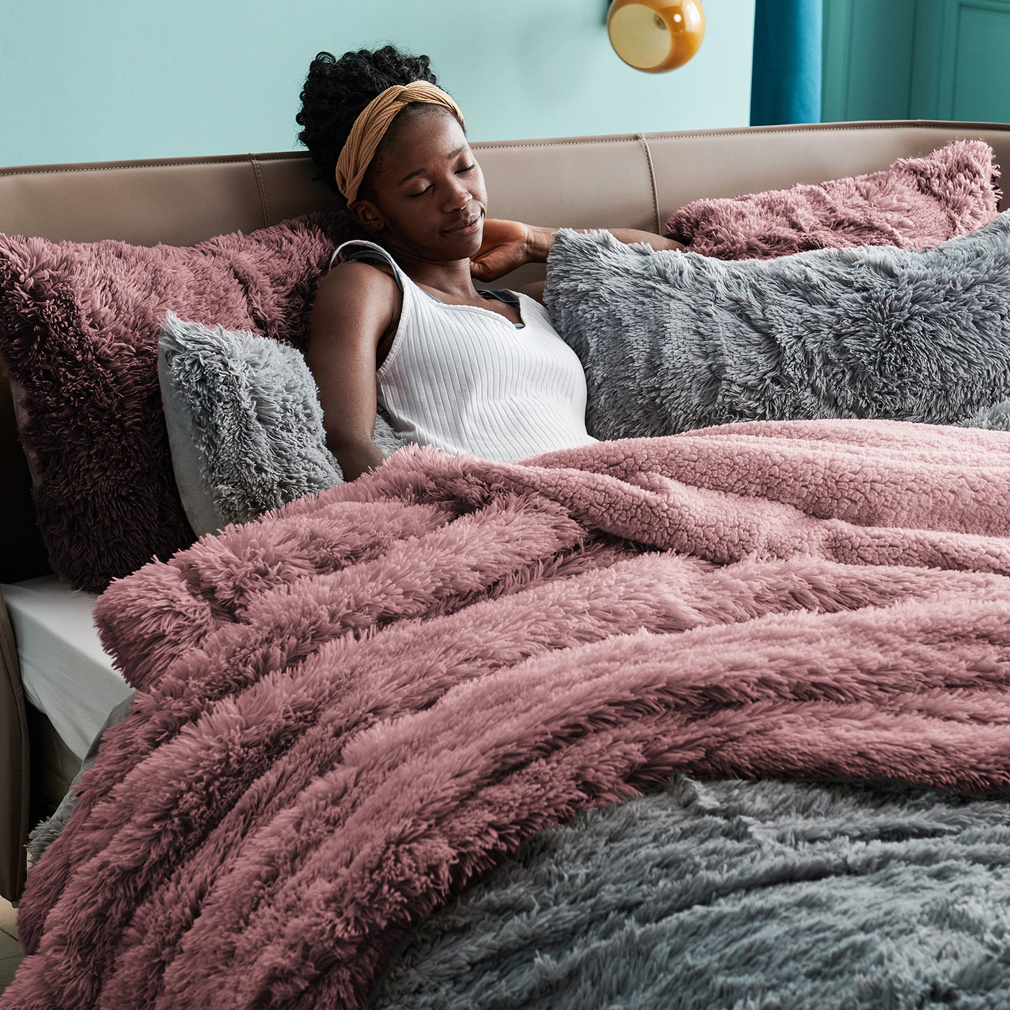 GentleSoft® Fuzzy Faux Fur Blanket