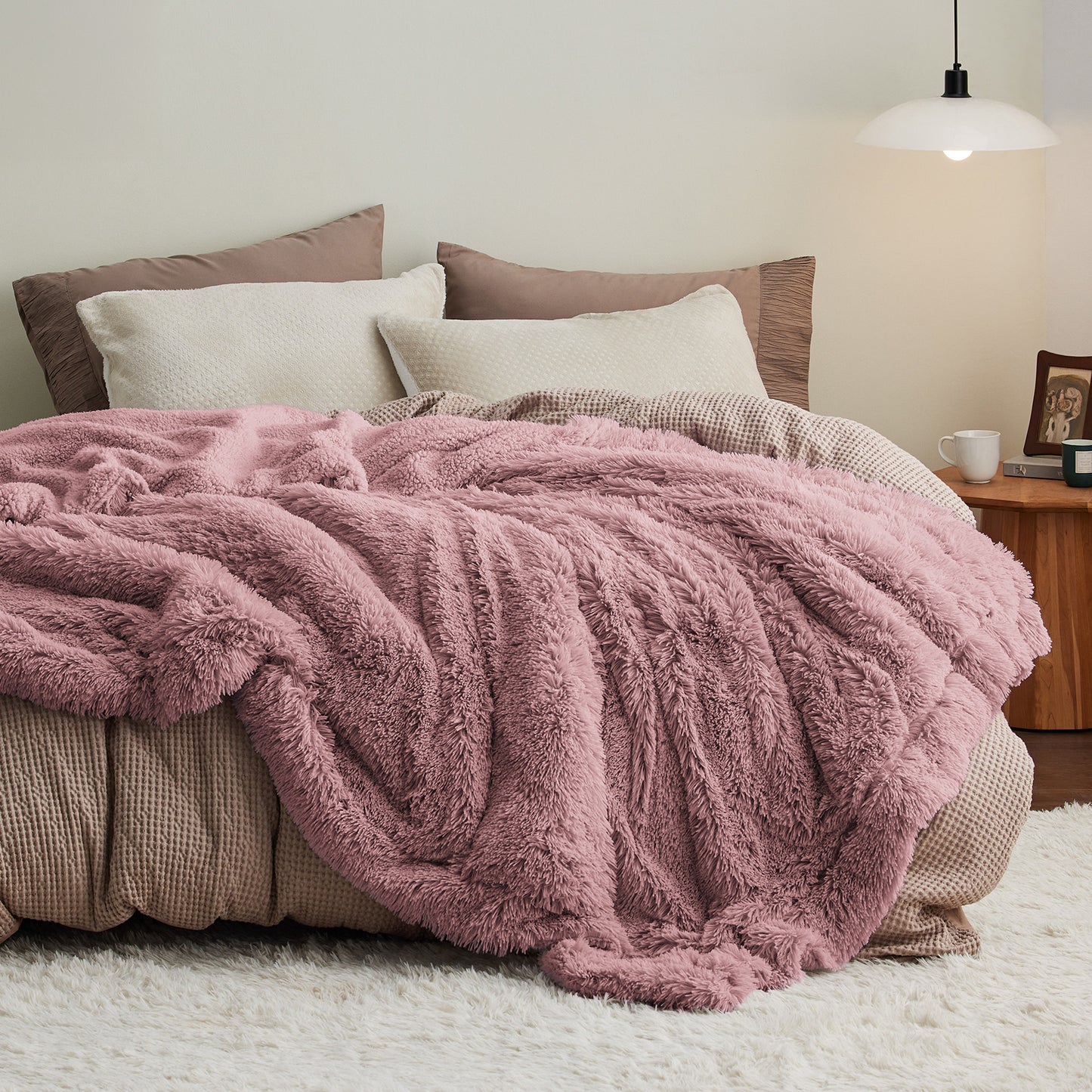 GentleSoft® Fuzzy Faux Fur Blanket