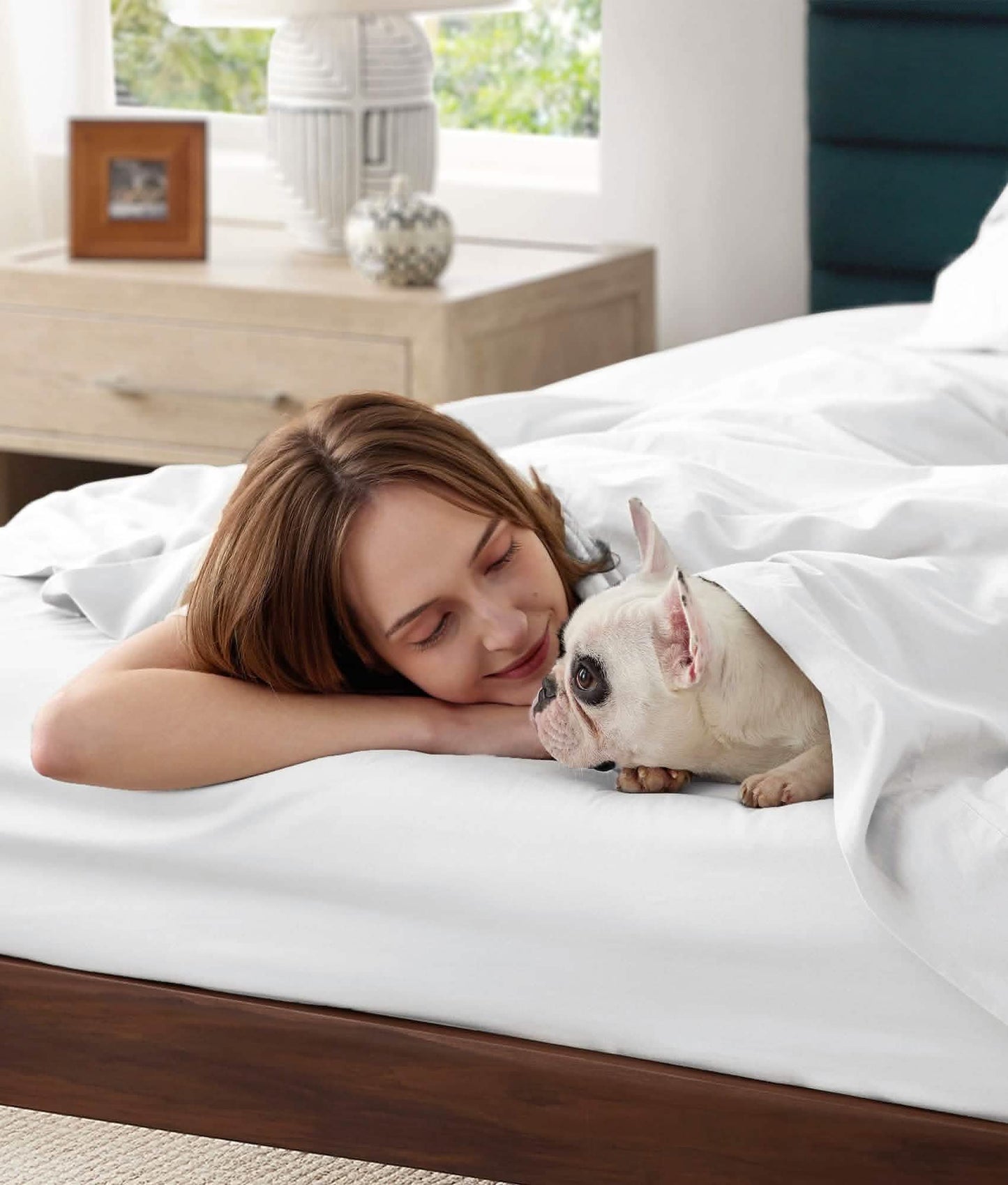 Cotton Percale Weave Sheet Set