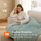 GentleSoft® Striped Flannel Heated Blanket
