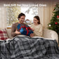 GentleSoft® Plaid Flannel Heated Blanket