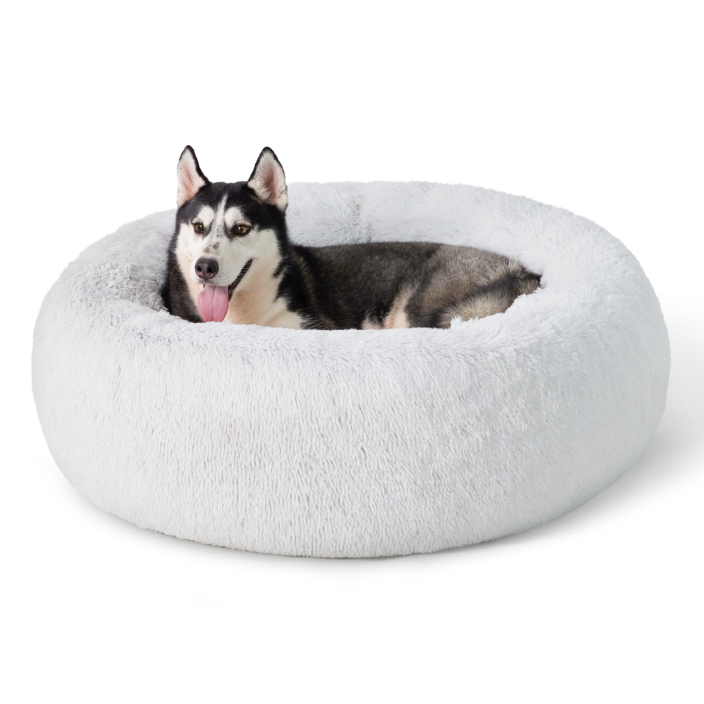 Calming Donut Bed for Dogs and Cats