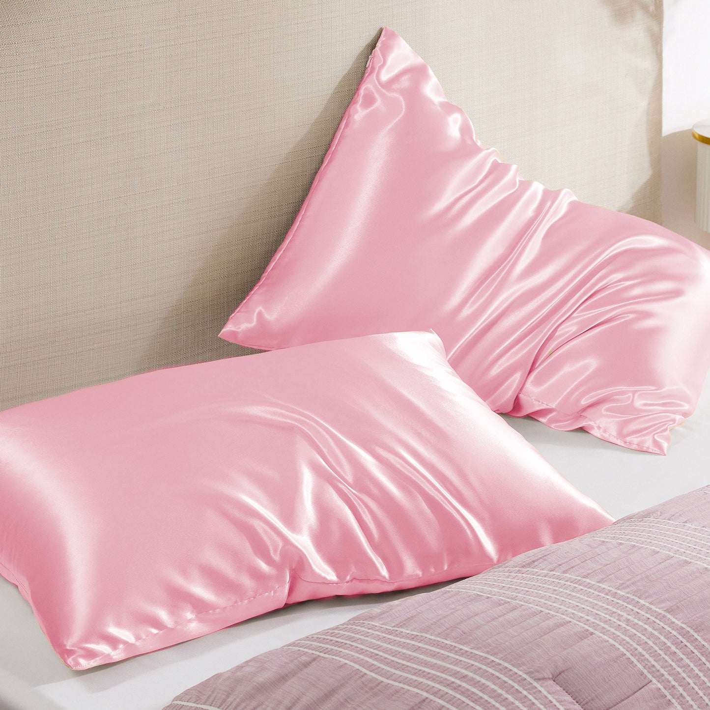 GentleSoft™ Solid Satin Pillowcase
