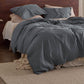 Cotton Linen Hybrid Duvet Cover Set