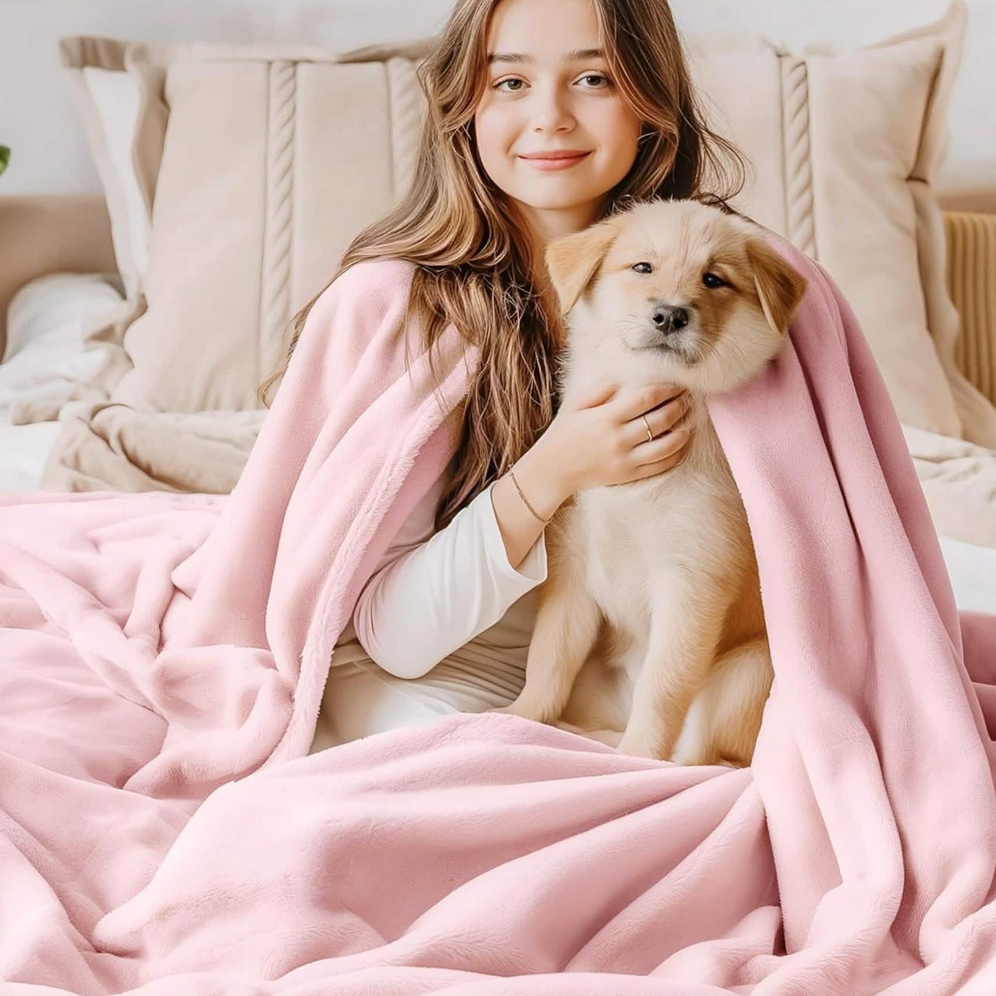 Flannel Fleece Blanket 300gsm-2