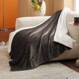 Sherpa and Fleece Reversible Blanket