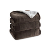 Sherpa and Fleece Reversible Blanket