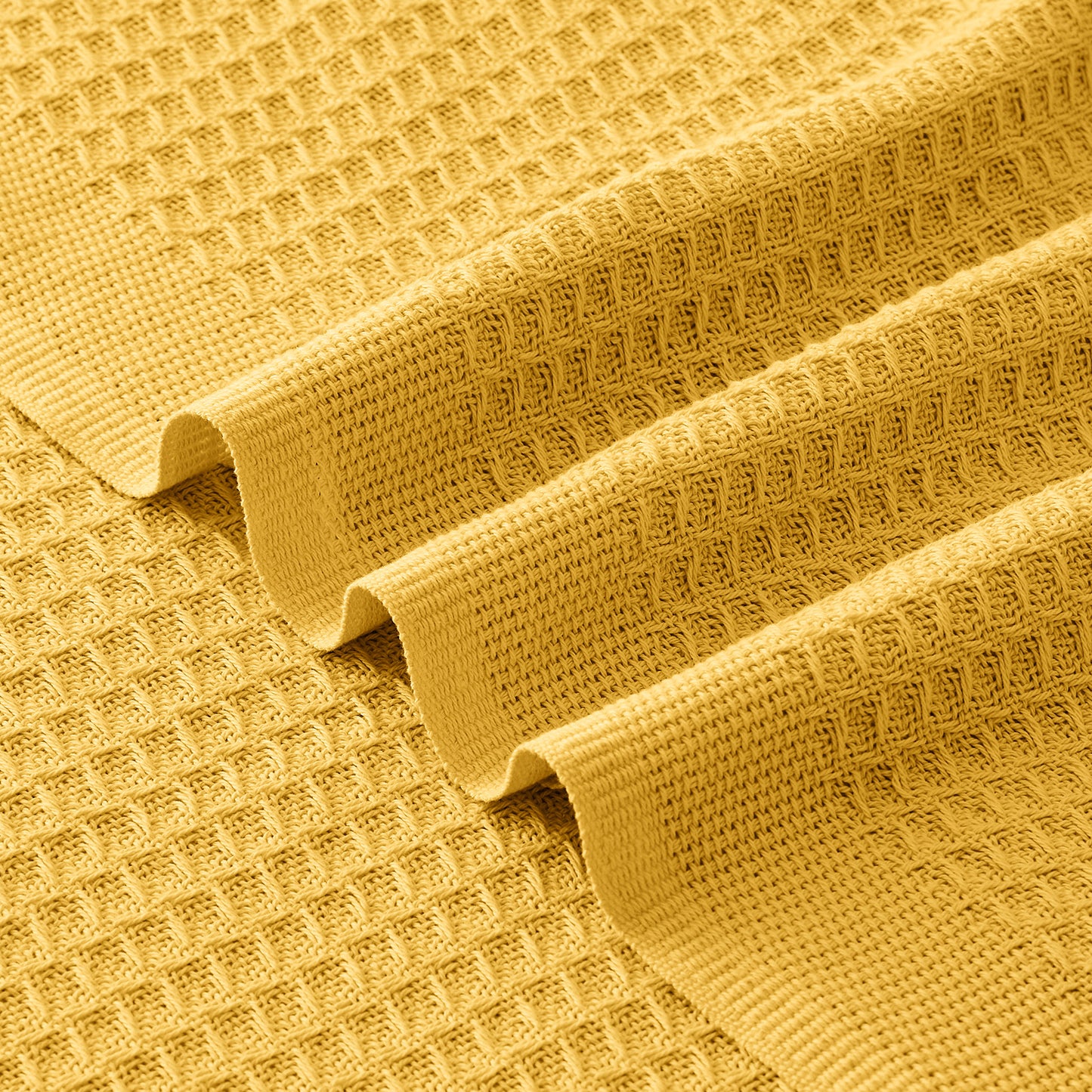 GentleSoft™ Cotton Waffle Weave Blanket