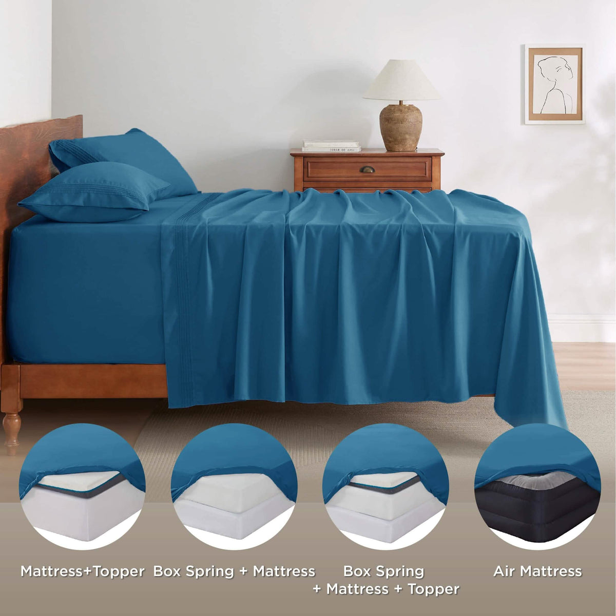 GentleSoft™ Moisture-Wicking Sheet Set