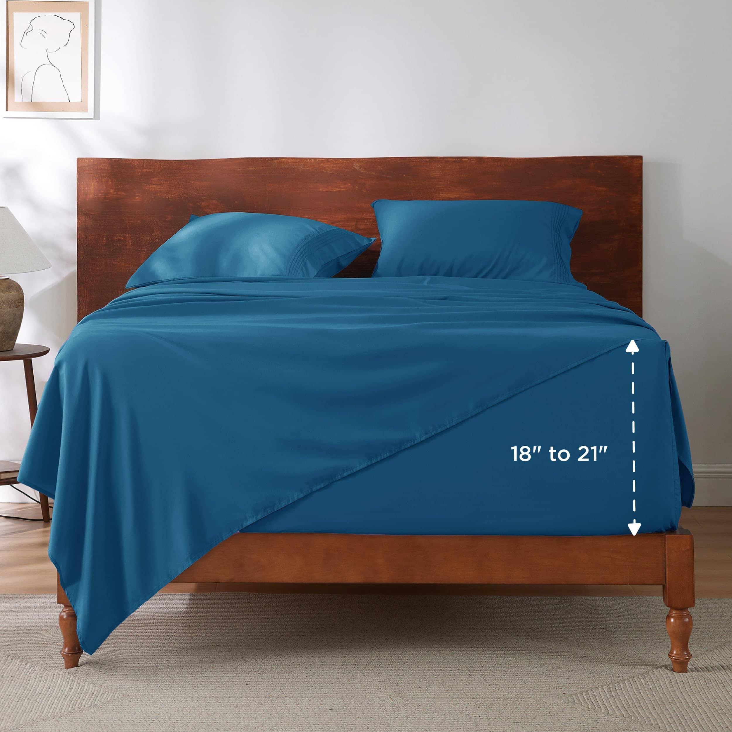 Moisture-Wicking Polyester sheet set