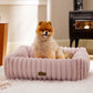Corduroy Fleece Pet Bed