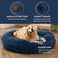 Calming Donut Bed for Dogs and Cats