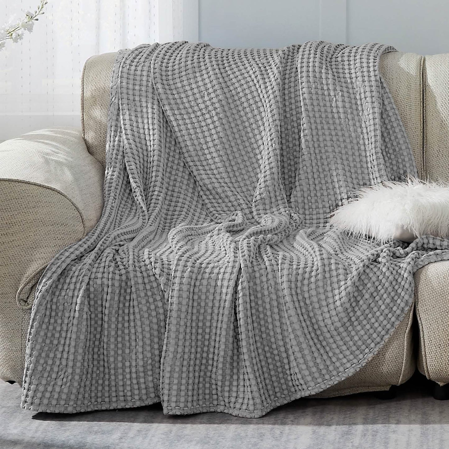 Cooling Waffle Blanket