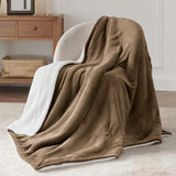 Sherpa and Fleece Reversible Blanket