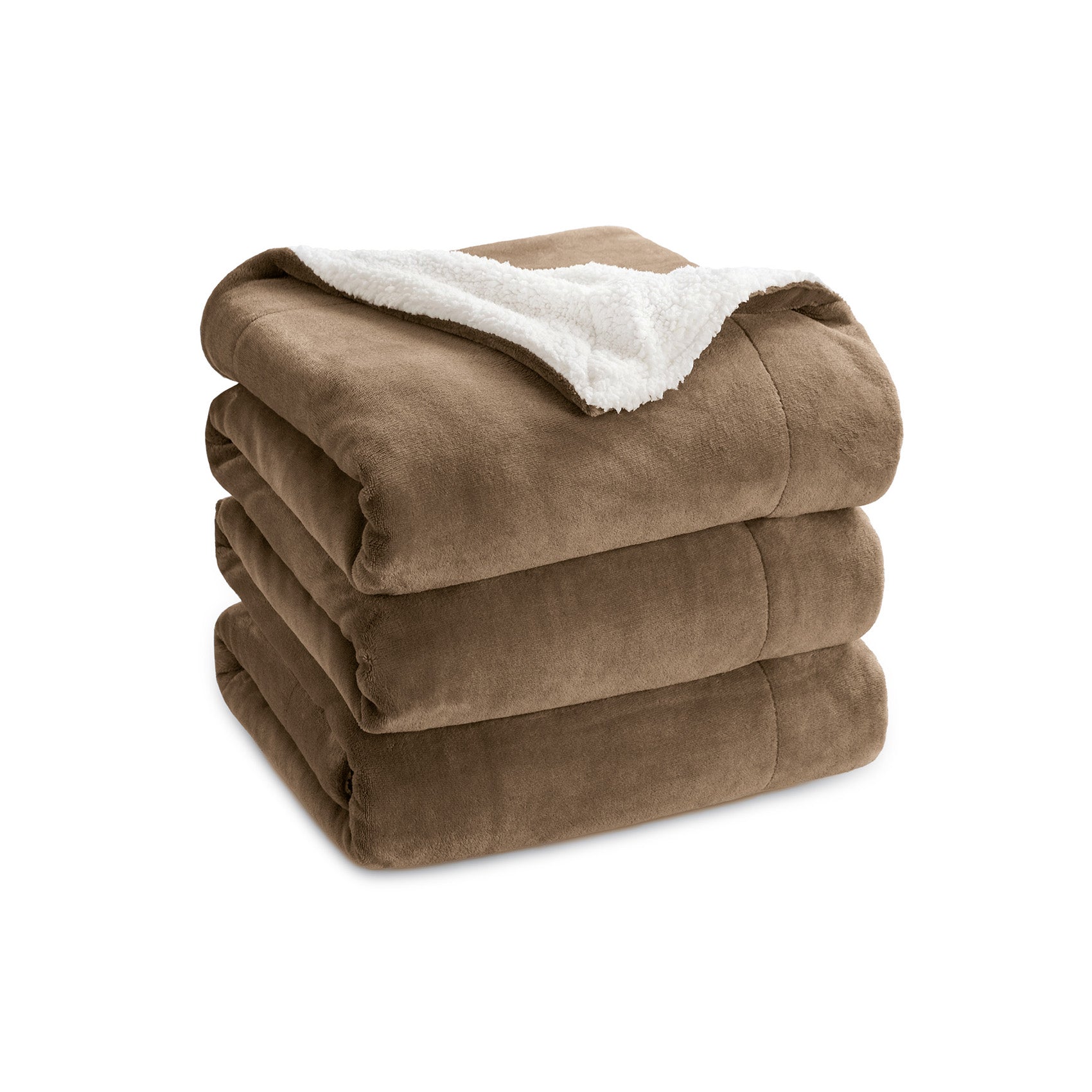 Sherpa and Fleece Reversible Blanket