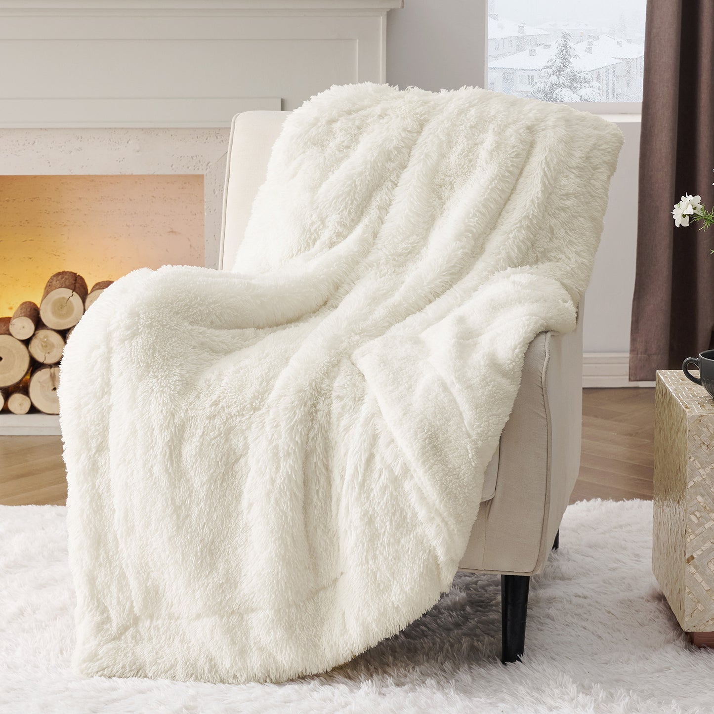GentleSoft® Fuzzy Faux Fur Blanket