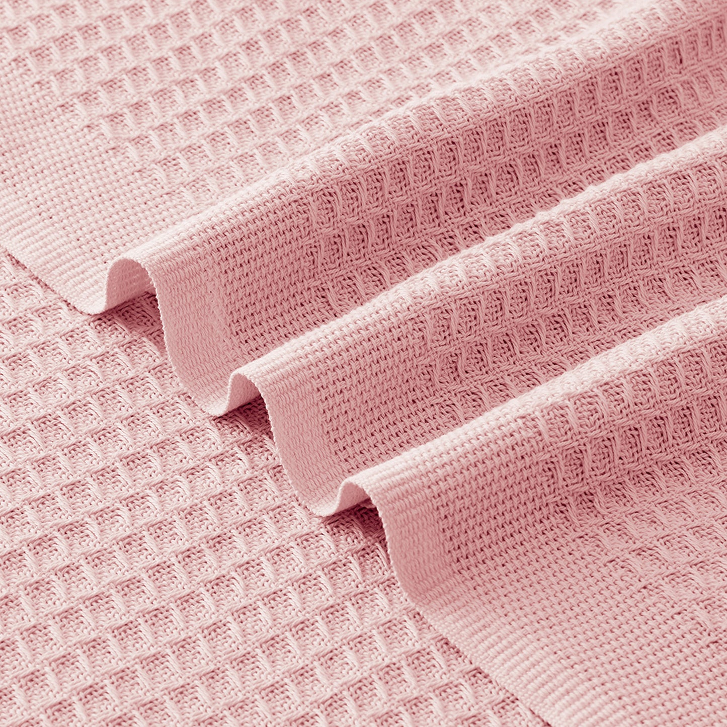 GentleSoft™ Cotton Waffle Weave Blanket