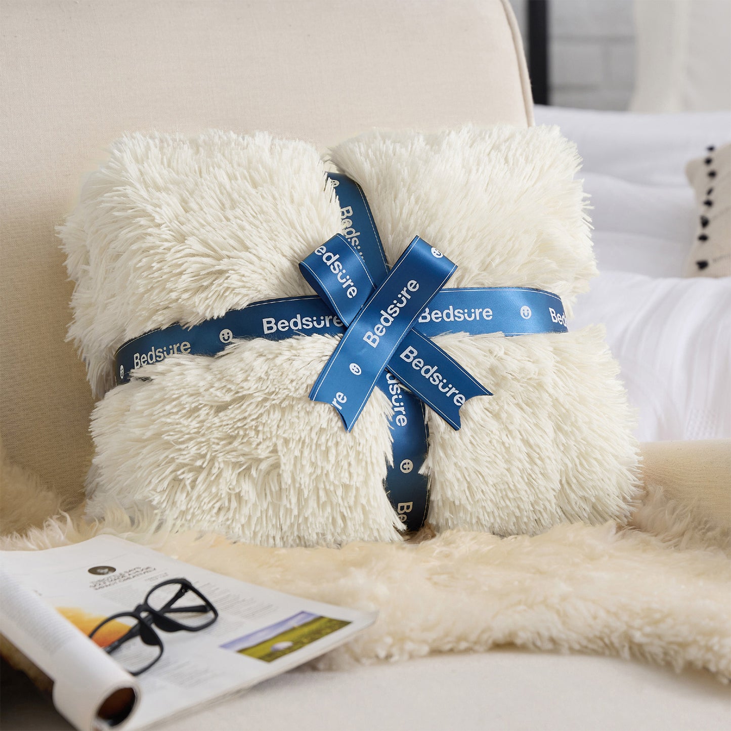 GentleSoft® Fuzzy Faux Fur Blanket