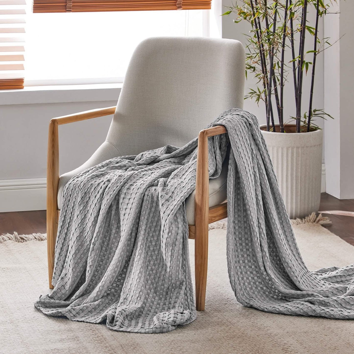 Cooling Waffle Blanket