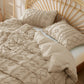 Boho Tufted Embroidery Duvet Cover Set