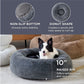 Calming Donut Bed for Dogs and Cats