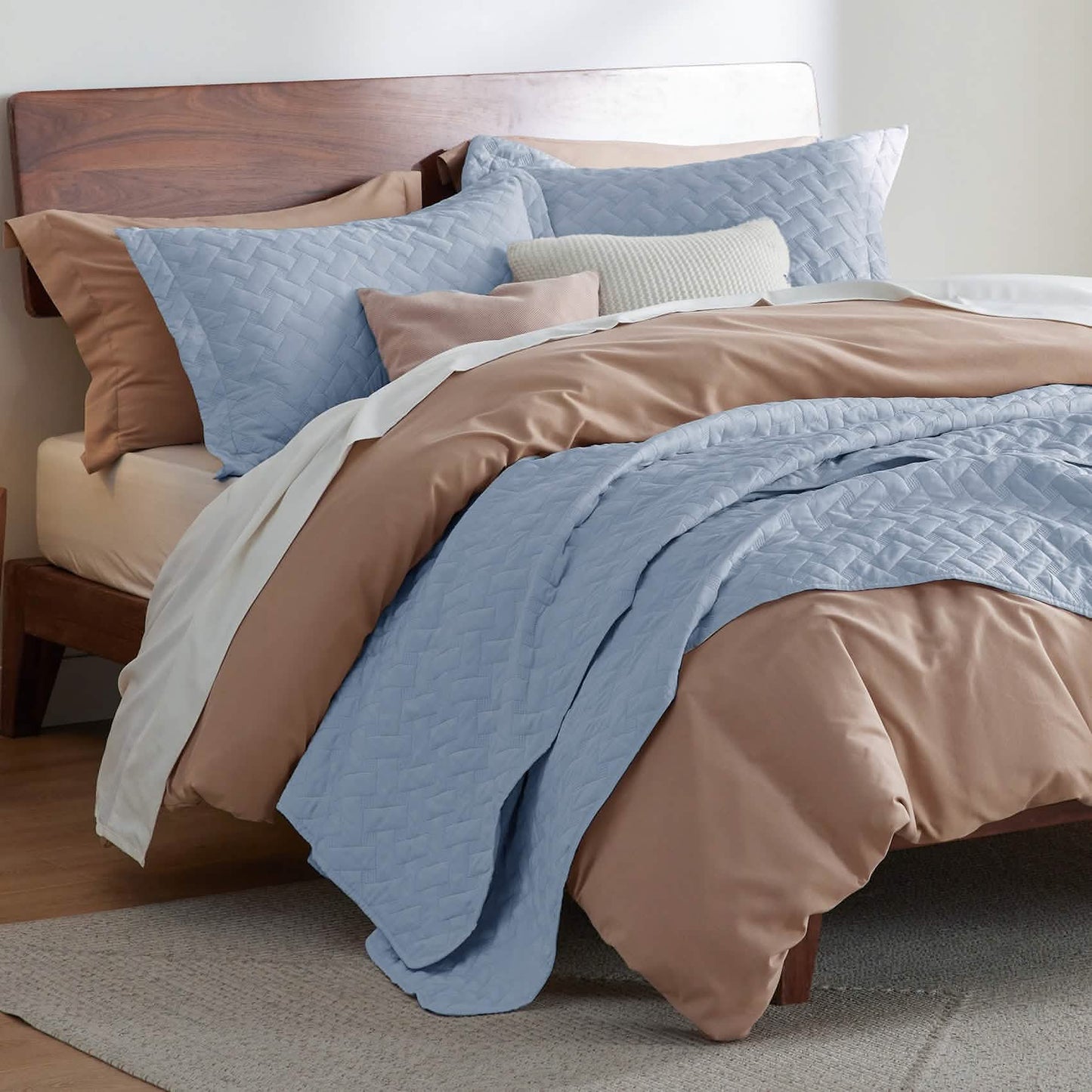 Basket-weave Quilt Set