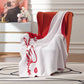 Marilyn Monroe™Feather Yarn Knitted Blanket Signature