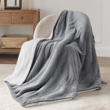 Sherpa and Fleece Reversible Blanket