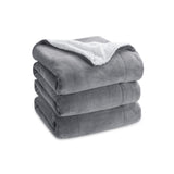 Sherpa and Fleece Reversible Blanket