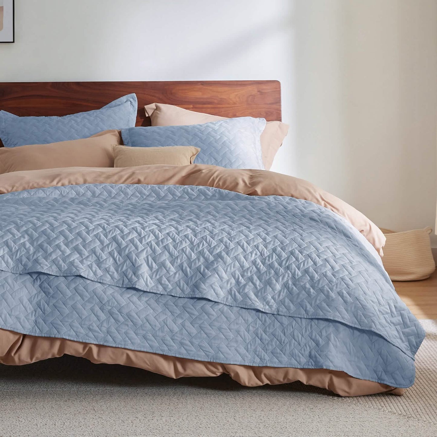 Basket-weave Quilt Set