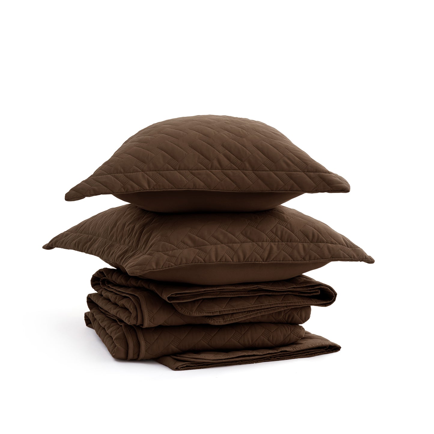 GentleSoft™ Basket-weave Quilt Set