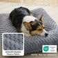 Soft Bubble Fleece Dog Bed