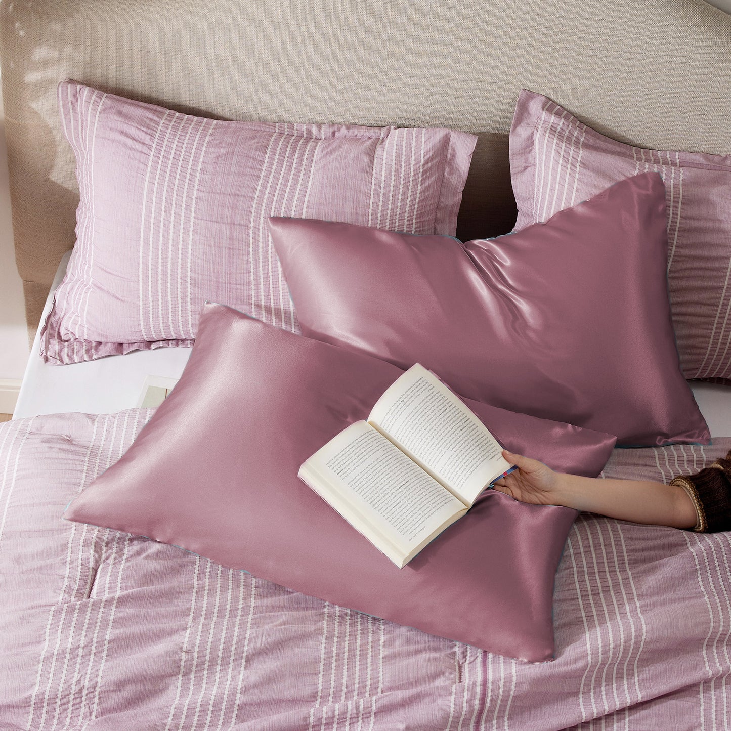 GentleSoft™ Solid Satin Pillowcase