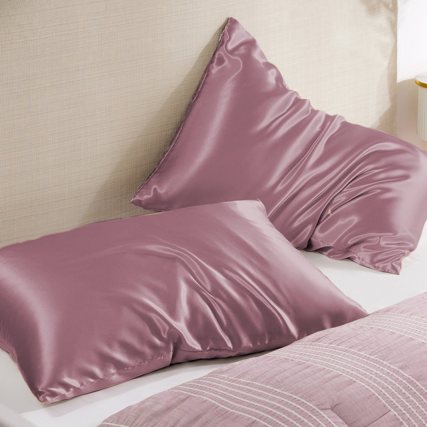 GentleSoft™ Solid Satin Pillowcase