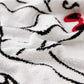 Marilyn Monroe™Feather Yarn Knitted Blanket Dancing Diamonds