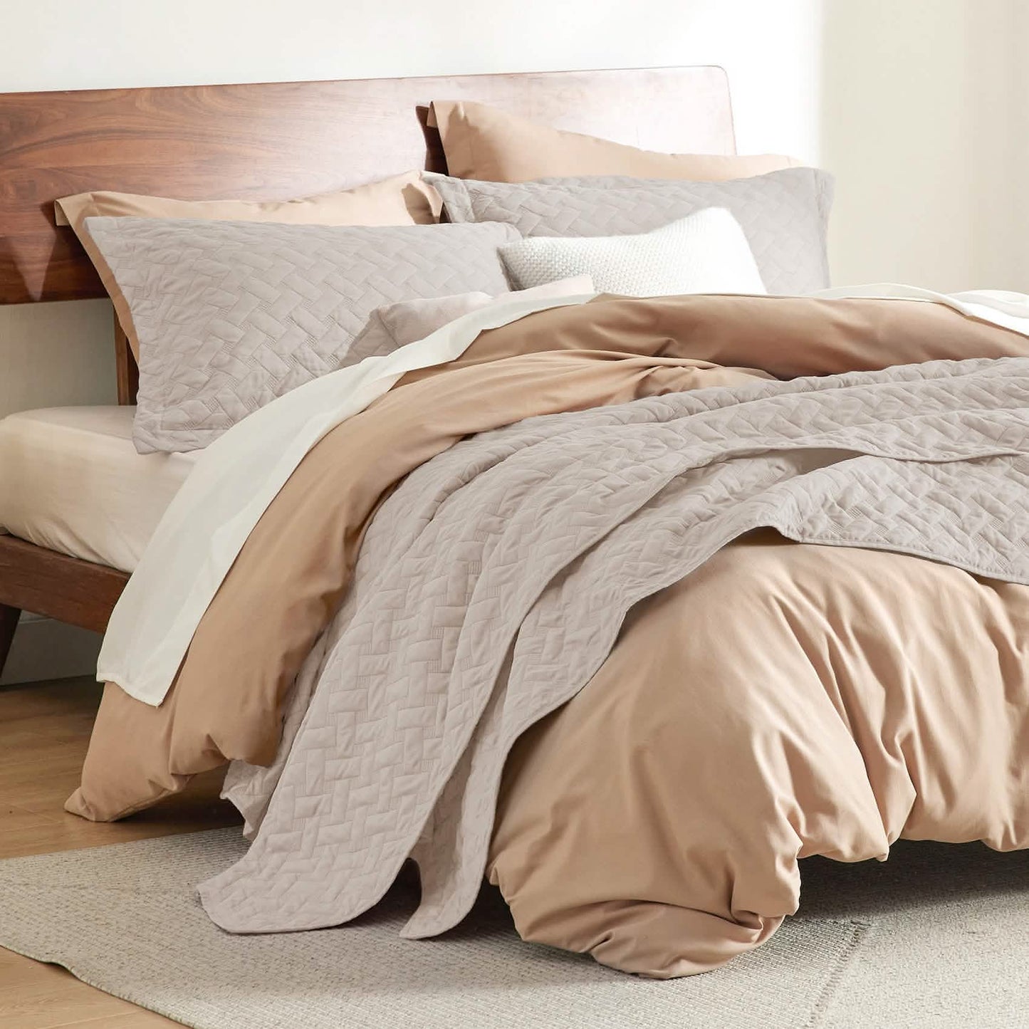 Basket-weave Quilt Set