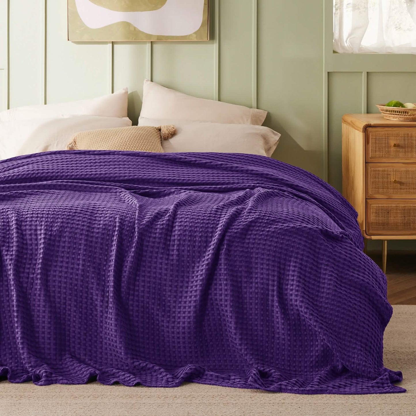 Cooling Waffle Blanket